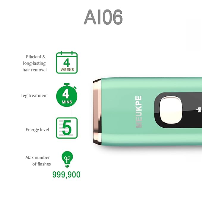 IPL Laser Hair Removal Device for Women Men at Home, Upgraded to 999,900 Flashes Permanent for Facial Legs Arms Bikini Line Whole Body Treatment-FemmiqueWomen