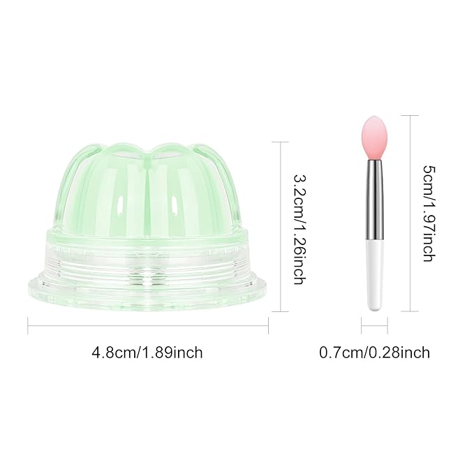 2Pc Jelly Lip Mask Overnight,Fruity Avocado Lip Sleeping Mask Day Night Repair Kawaii Lip Balm Hydrate Plump Dry Lip Scrubs Exfoliator,Lip Care Lip Moisturizer with Collagen-Avocado-FemmiqueWomen