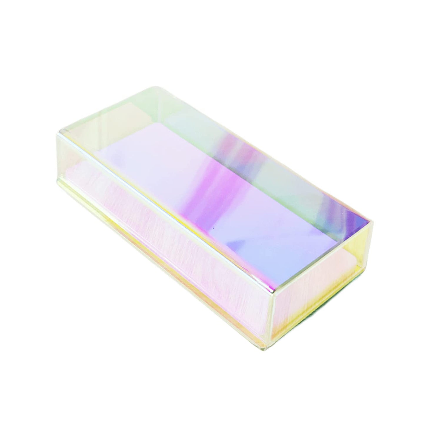 Eyelash Grafting Pallet with Cover, Dust-proof Acrylic Lash Tile holder, Eyelash Extensions Storage Gasket Pads (Dazzling S)-FemmiqueWomen