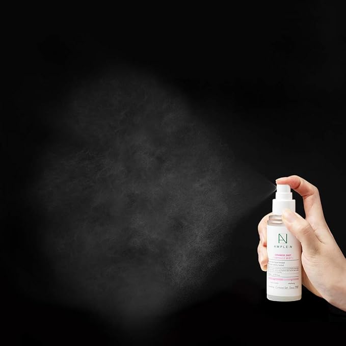 CORÉANA AMPLE:N Ceramide Shot Ampoule Mist - Hydrating Face Spray to Strengthen Skin Barrier – Moisturizing and Skin Repairing Face Ampoule Mist to Restore Vitality, 2.7 fl.oz.-FemmiqueWomen