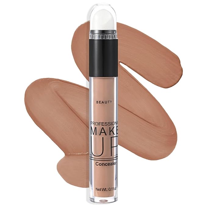 1 Pack Liquid Foundation Cream for Face Makeup,Durable Full Coverage Matte Concealer Make Up,Oil Control & Waterproof Base Primer -0.35 Fl.Oz (04#)-FemmiqueWomen