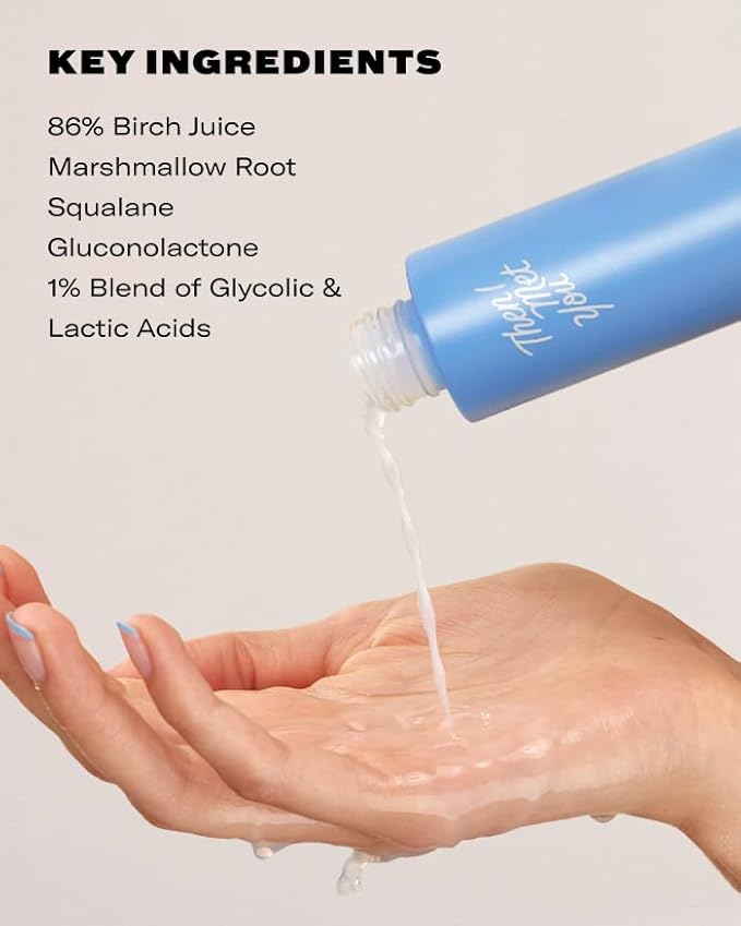 Then I Met You Birch Milk Refining Toner, Exfoliating & Hydrating Face Toner with Birch Juice, AHAs & PHAs, Vegan & Clean Skincare, 3.38 oz-FemmiqueWomen
