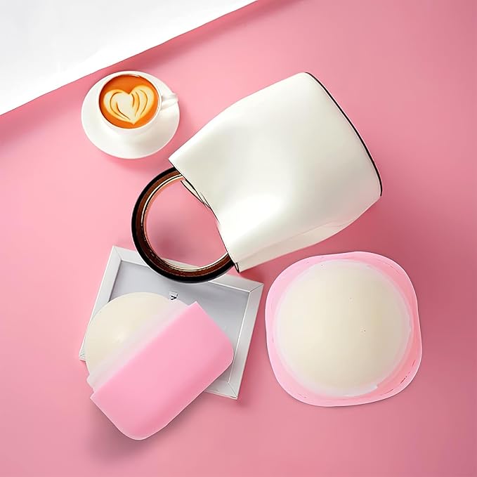 0.25 oz(7g) Empty Lip Balm Square Containers Tubes Lipstick 12 Pieces for Make Natural Lip Balm Lip Care - DIY & BPA FREE (Pink)-FemmiqueWomen