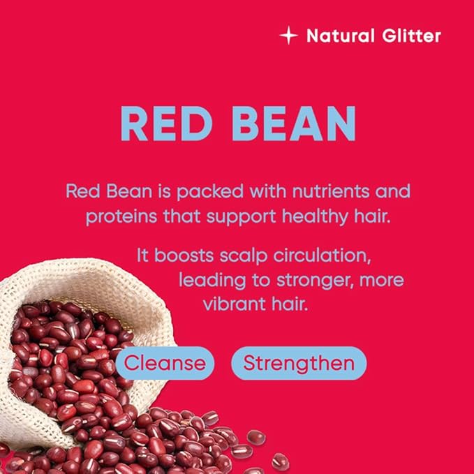 Red Bean Shampoo Bar 2.0 - Hydrating & Moisturizing Natural Hair Soap Bar Shampoo for Hair Color & Scalp Nourishment - Bathing Soap Solid Shampoo for All Hair Types (120g, 4.23oz)-FemmiqueWomen