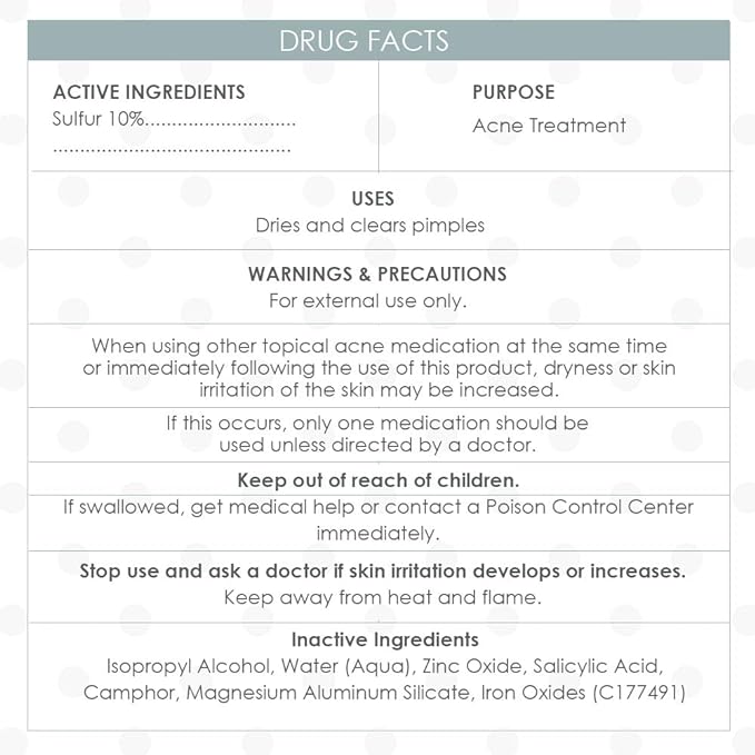 Bye Bye Blemish Acne Drying Lotion, On-the-Spot Pimple Treatment, Reduce Pimples Overnight, Beauty Skincare Essential - 1oz. (2-Pack)-FemmiqueWomen