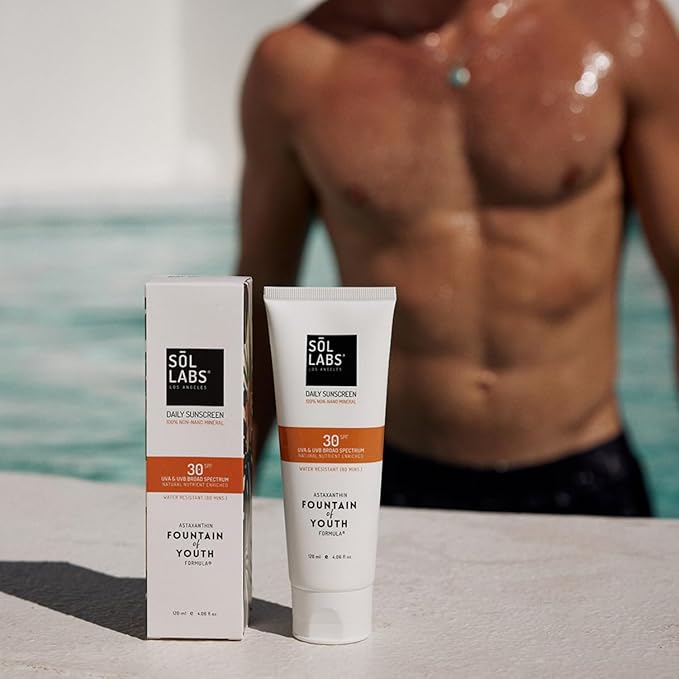 Natural Mineral Sun Screen SPF 30 for Face & Body – Lightweight, Hydrating & Moisturizing Sunscreen – Daily Sunscreen Moisturizer, No White Cast Zinc Oxide, Reef-Safe Korean Skin Care-FemmiqueWomen