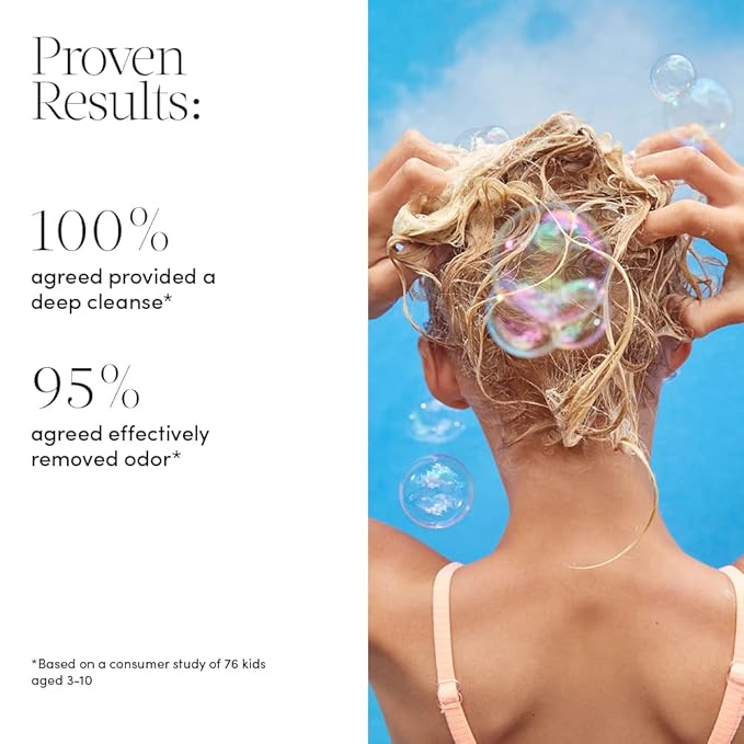 Evereden After Swim & Sports Kids Shampoo: With Cleansing Clay | Detoxifies Hair & Scalp from Chlorine, Dirt, and Sweat | Clean & Vegan Kid Shampoo for Daily Use and Any Hair Type-FemmiqueWomen