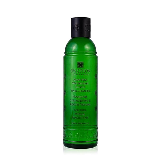 SPA CEYLON Aloe Vera Watergrass Gentle Hair Cleanser | Treat and Strengthen Hair | Sulfate-Free Hair Care | Ideal for Thin Weak or Fragile Hair-FemmiqueWomen