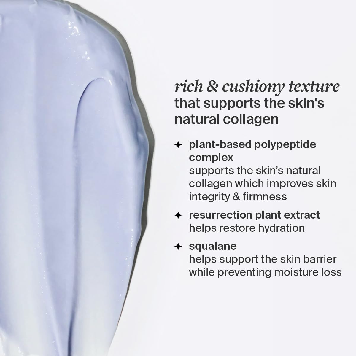 Cocokind Resurrection Polypeptide Cream, Hydrating Face Moisturizer with Peptides and Squalane, Anti Aging Skin Barrier Repair Cream for Dry Skin-FemmiqueWomen