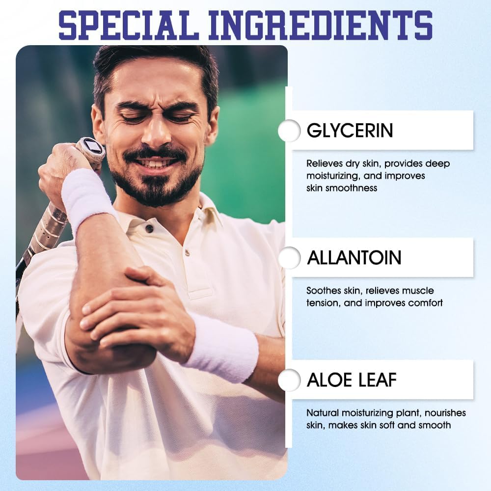 Soothing Cooling Gel 100g,Relieve Muscle Tension,Sports Soothing Cooling Body Care,Cooling with Menthol and Frankincense,Fast Absorbing for Women and Men,Brings a Comfortable Feeling(100g/3.04oz)-FemmiqueWomen