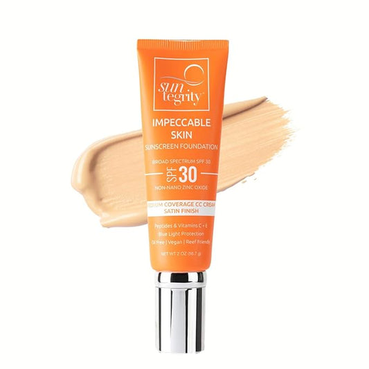 Suntegrity Impeccable Skin - Tinted Sunscreen, Broad Spectrum SPF 30 (Nude)-FemmiqueWomen