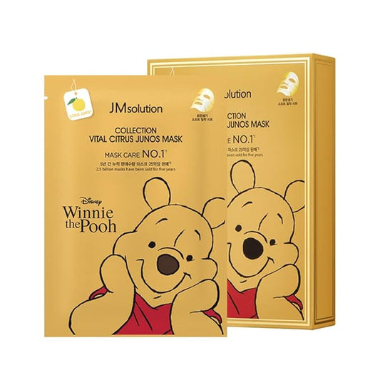 JMsolution Disney Collection Vital C mask- Brightening Elastic -Korean Skin care facial mask 10EA-FemmiqueWomen