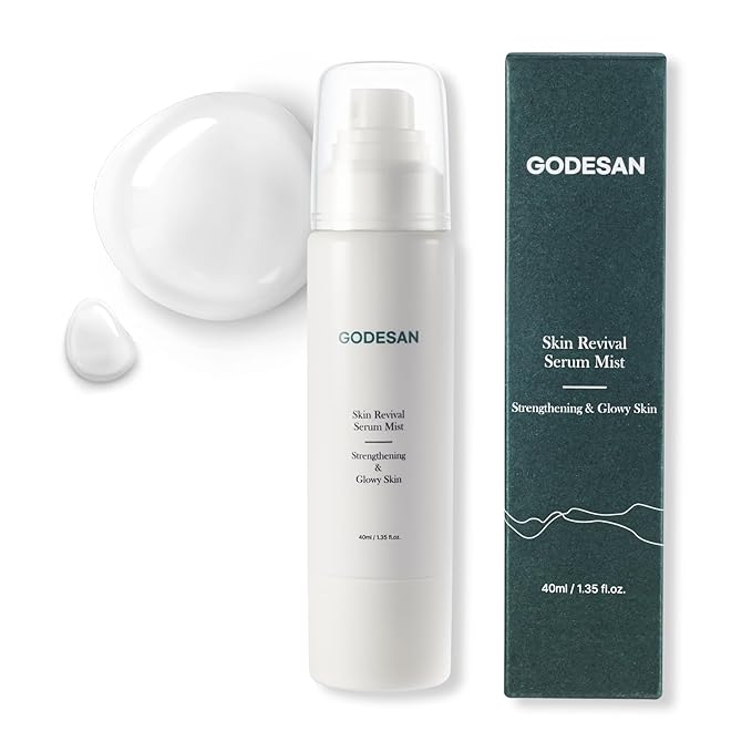 Skin Revival Serum Mist 1.35fl oz - Hydrating Facial Mist, Glowy Skin, Vegan, Sets Makeup, All Skin Type-FemmiqueWomen