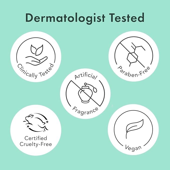 Rael Miracle Clear Face Wash – Gentle Exfoliating Cleanser with Succinic Acid & Minerals, Hydrating Formula for Daily Use, Ideal for Acne-Prone, Dry, Sensitive & Oily Skin, Vegan (5 fl oz)-FemmiqueWomen