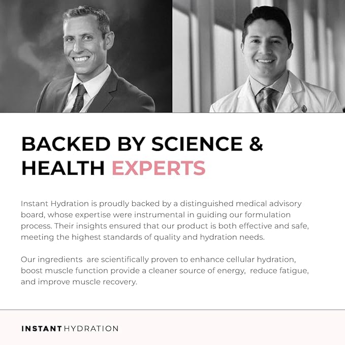 Instant Hydration Electrolytes Powder Packets - Electrolyte Drink Mix - Zero Sugar - Keto, Vegan, Gluten-Free, Non-GMO - Boost Recovery, Brain Health, Muscle & Tissue Support- 30 Sticks-FemmiqueWomen