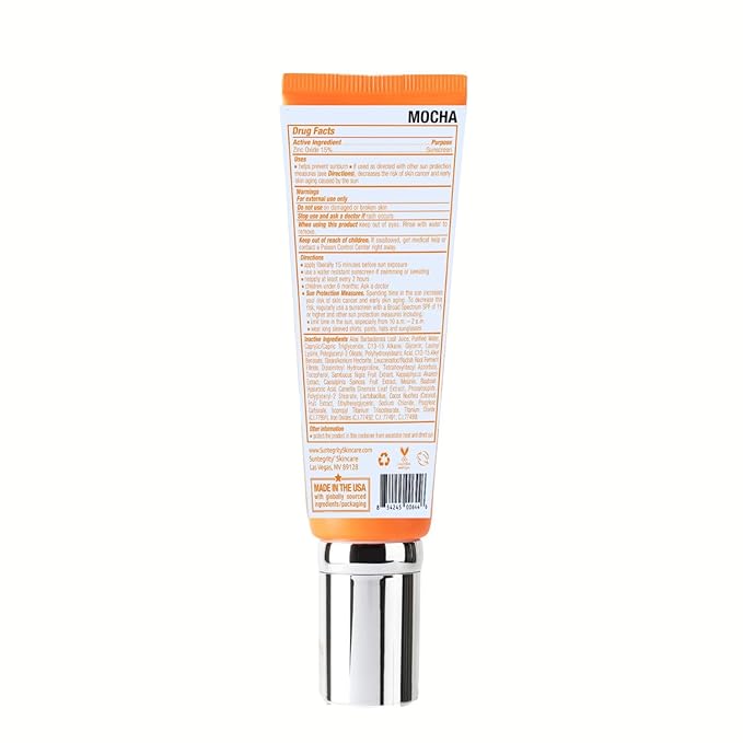 Suntegrity Impeccable Skin - Tinted Sunscreen, Broad Spectrum SPF 30 (Mocha)-FemmiqueWomen