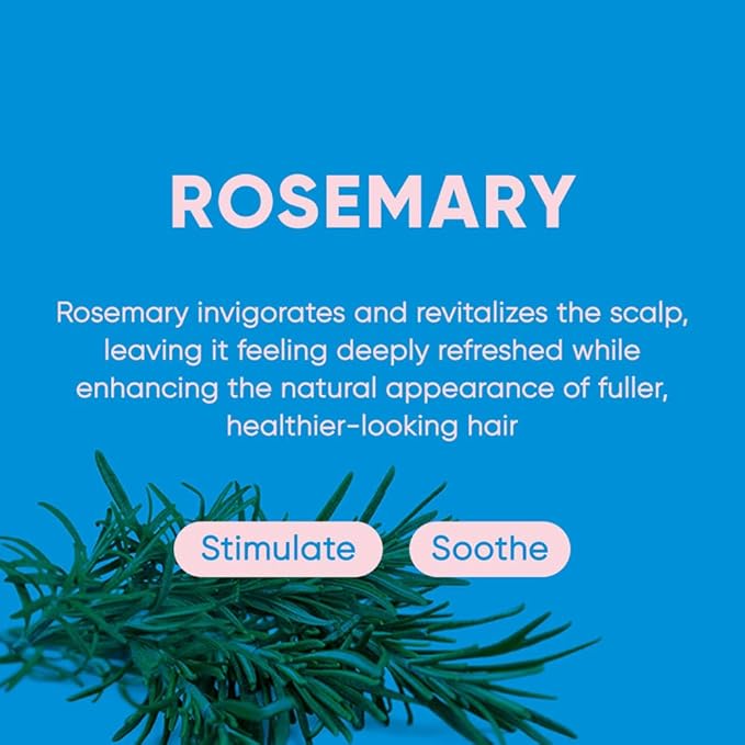 Rosemary Shampoo Bar 2.0 - Hydrating & Moisturizing Natural Hair Soap Bar Shampoo for Hair Volume & Scalp Nourishment - Bathing Soap Solid Shampoo for All Hair Types (120g, 4.23oz)-FemmiqueWomen