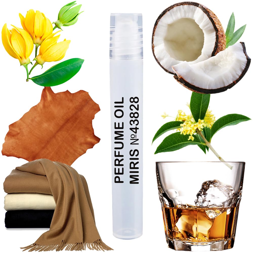 MIRIS Perfume Oil No. 43828, Inspired by Dangerous Complicity, Long-Lasting Unisex Roll-On For Women and Men, Rollerball 0.34 Fl Oz / 10 ml-FemmiqueWomen