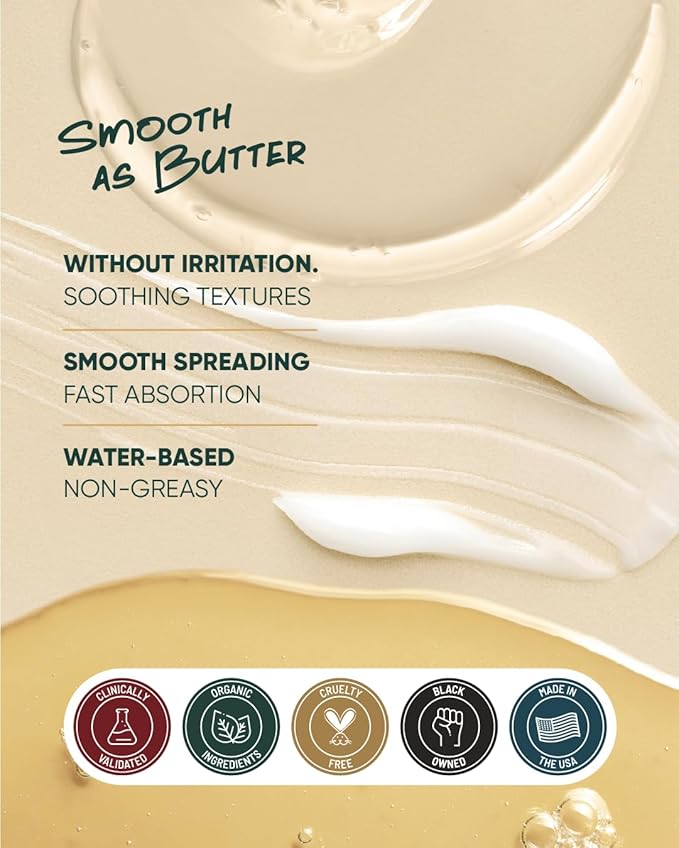 Buttah Skin by Dorion Renaud Oil-Free Hyaluronic Gel Cream 2oz - Daily Moisturizer - Hyaluronic Acid for Deep Hydration - AM & PM Moisturizer - Naturally Based Skin Care - Black-Owned Skincare-FemmiqueWomen