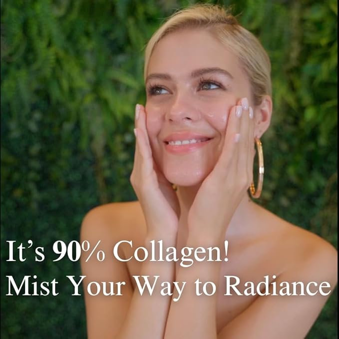Melting 90% Collagen Essence Mist (2.7 Fl Oz) | Anti Aging, Renew Skin Cells and Protect Skin Barrier with 90% Marine Collagen and TriAqua Mender™-FemmiqueWomen