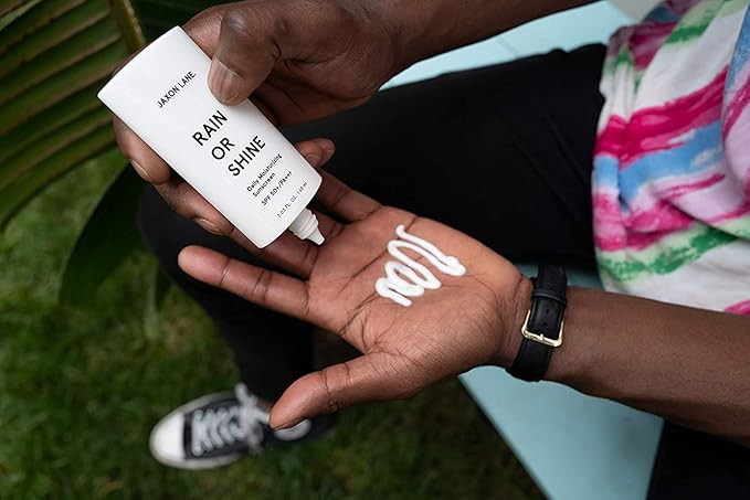 RAIN OR SHINE Anti Aging Face Sunscreen SPF 50 for Clear Skin w/Green Tea, Hyaluronic Acid, Vitamin E Oil, Ginseng, Licorice Root – SPF Moisturizer for Face & Body (Fragrance-Free, 2.03 Fl Oz, 4 pack)-FemmiqueWomen