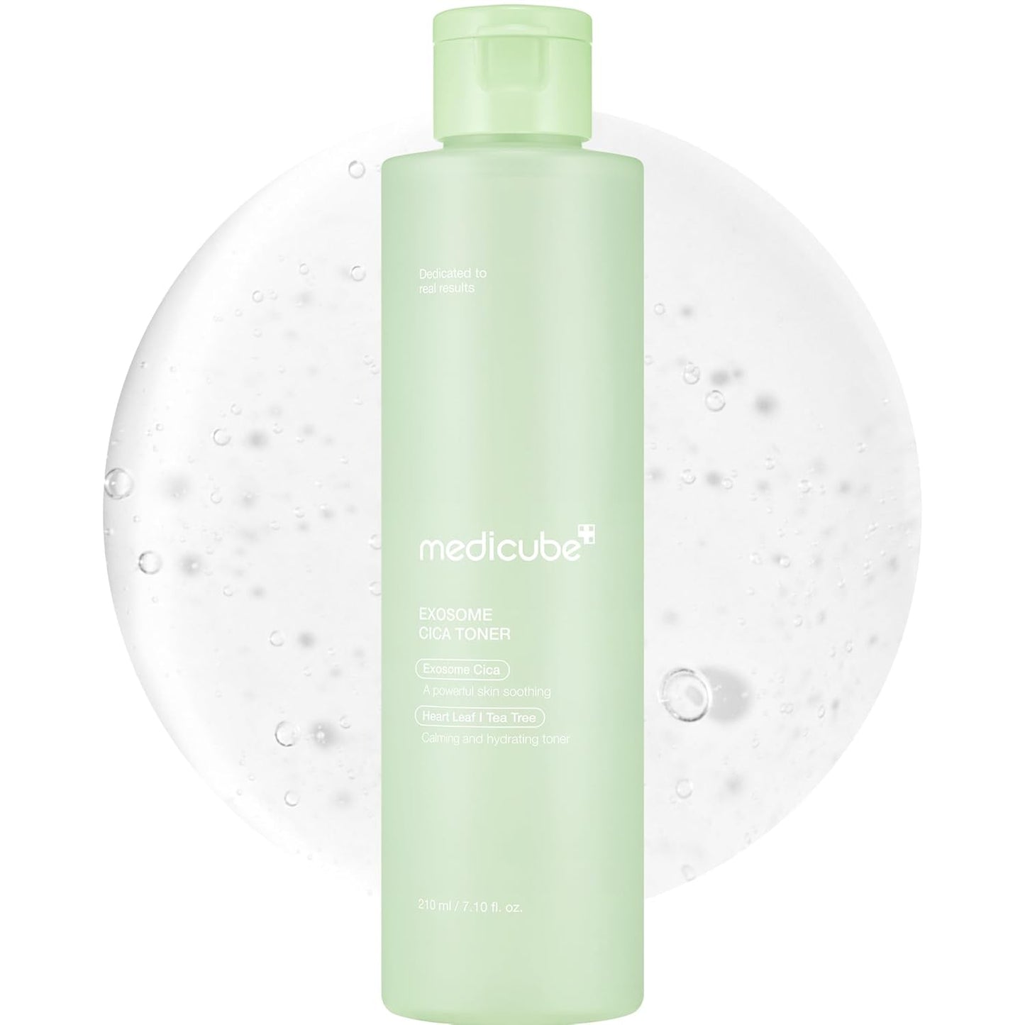 Medicube Exosome Cica Toner | Daily Soothing Toner With Exosome Cica, Heartleaf, Tea Tree, 12 Kinds of Cica | Low Irritation, Sebum care Korean Skin Care, for Stressed Skin (210ml / 7.10 fl.oz.)-FemmiqueWomen