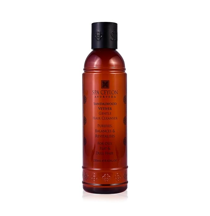 SPA CEYLON Sandalwood Vetiver Gentle Cleanser | Sulfate-Free | Oily Flat & Dull Hair Care | Natural-FemmiqueWomen