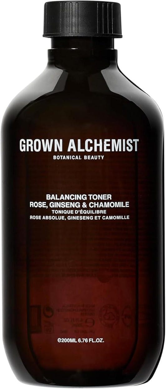 Grown Alchemist Balancing Toner, Alchohol-Free with Rose, Ginseng, Chamomile 200mL-FemmiqueWomen