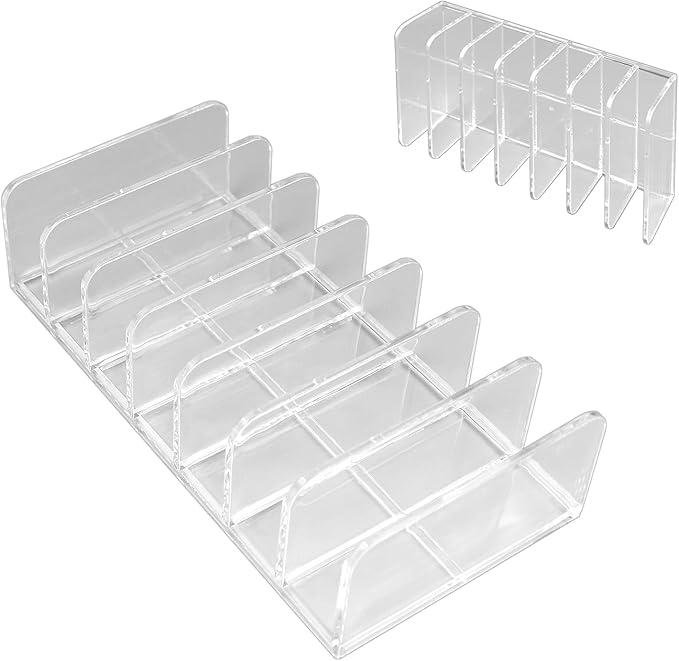 Makeup Organizer, Compact Makeup Palette Organize, for Bathroom Countertops, Vanities, Cabinets, Sleek Modern Cosmetics Storage Solution for - Eyeshadow Palettes, Contour Kits, Blush-FemmiqueWomen