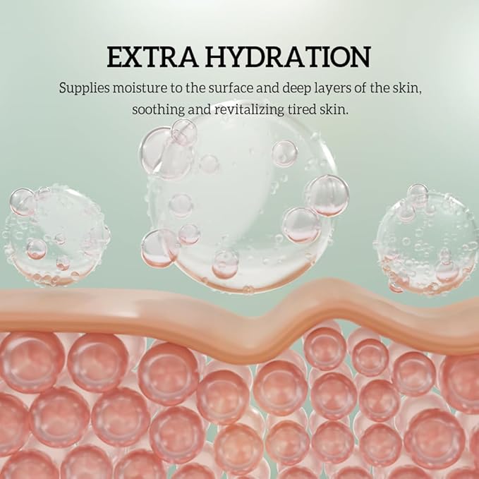 RANNCE Facial Mist, Face Mist with Okra Fruit Extract and Abelmoschus Manihot Flower Extract, Hydrates and Nourishes Skin, Day Care (Rannce, 5.07 fl oz)-FemmiqueWomen