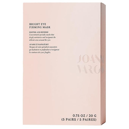 Joanna Vargas Eye Gel Mask – Hydrating Under Eye Patches with Hyaluronic Acid & Chamomile – Depuffing Eye Mask for Dark Circles, Puffiness & Fine Lines – Gel Eye Pads for Women – 5 Pairs-FemmiqueWomen