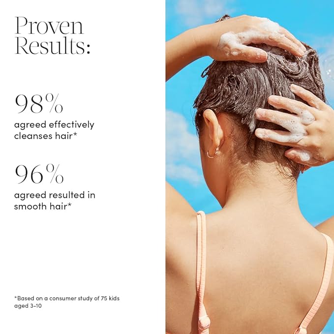 Evereden Kids Shampoo | Tear-Free Detangling Shampoo for Girls with Curly or Straight Hair | Clean, Non-Toxic, and Gentle Haircare | Sulfate-Free, Hypoallergenic, Safe for Daily Use | 6.7 fl oz-FemmiqueWomen