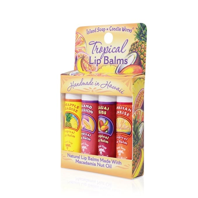 Island Soap & Candle Works Lip Balm (Sticks)-FemmiqueWomen