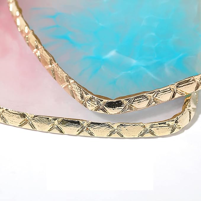 1 Piece Nail Art Palette Nail Polish Palette Mixing Palette Makeup Plate Nail Plates for Nail Art Nail Tip Holder Nail Art Display (Grey Square)-FemmiqueWomen