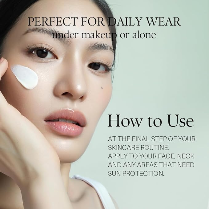 d'alba Piedmont Italian White Truffle Waterfull Mild Sunscreen, Vegan, Mineral Sunscreen, BROAD SPECTRUM SPF 50+ Non-Nano Suitable for Sensitive Skin, Korean Skin Care (1.69 fl. oz)-FemmiqueWomen