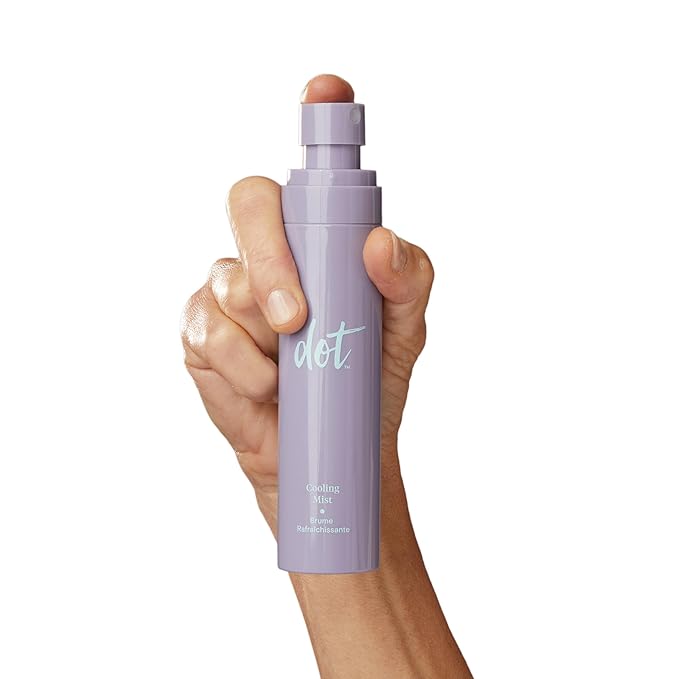 dot Cooling Facial Mist With Vitamin C, Plant-Based Antioxidants & Skin Revitalizing Feminage - Face Mist that Moistures, Rejuvenates & Clarifies – For All Skin Types – Menopause Skincare - 3.4 oz-FemmiqueWomen