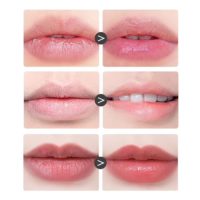 2 In 1 Lip Care Set - Lip Sleep Mask & Lip Scrub - Lip Wrinkles Improve - Cracked Lip Lipstick & Moisturizing Cream - Night Exfoliation Improve Dry and Peeling Lips - Suitable for All Skin Lip Primer-FemmiqueWomen