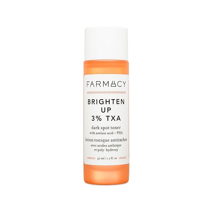 Farmacy 3% TXA Toner for Face - Brightening Face Toner for Oily Skin - Liquid Exfoliant with Azelaic Acid + 5% PHA to Target Visible Dullness + Help Reduce Uneven Skin Tone (50ml)-FemmiqueWomen