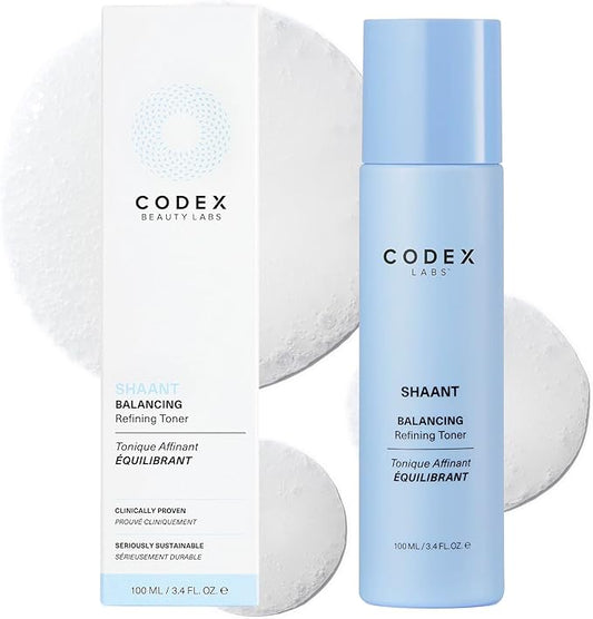 Codex Labs Shaant Refining Toner - Hydration & Pore Minimizer - for Acne Prone Skin - with 2% Gluconolactone - Cruelty-Free, Vegan Skincare (100ml)-FemmiqueWomen