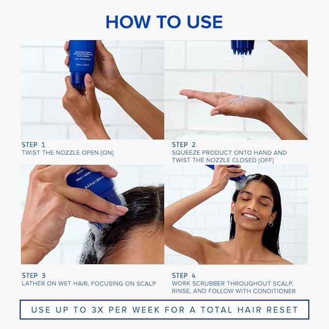 AAVRANI Scalp Detox Jelly Cleanser - Sulfate-Free Clarifying Shampoo - with Glycolic Acid & Vitamin E to Remove Build Up and Excess Oil - Color-Safe - Vegan - 8.4 Fl Oz-FemmiqueWomen