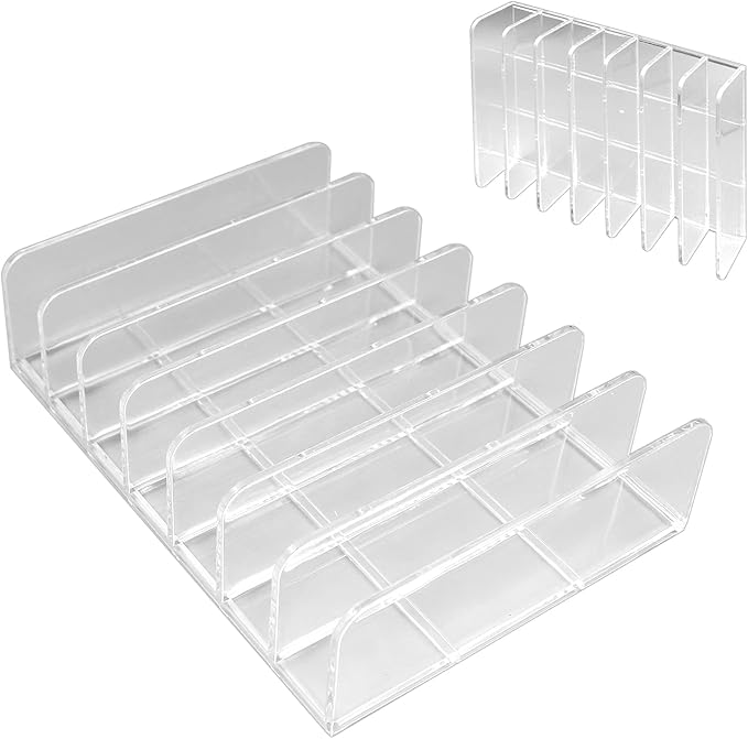 Makeup Organizer, Compact Makeup Palette Organize, for Bathroom Countertops, Vanities, Cabinets, Sleek Modern Cosmetics Storage Solution for - Eyeshadow Palettes, Contour Kits, Blush-FemmiqueWomen