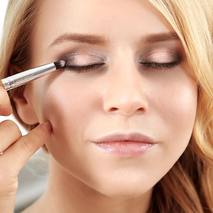 Jerome Alexander New Again Eyeshadow Palette & Brush, 6 Buildable & Blendable Micronized Powder Shades (Night Out)-FemmiqueWomen