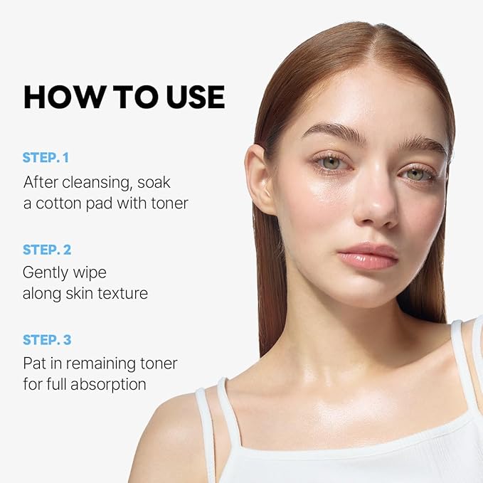 ROUND LAB 1025 Dokdo Toner 6.76 Fl Oz, Oil Control and Reduces Excess Sebum, Gentle Exfoliating Facial Toner, Deep Sea Water for Moisturization, Soft Finish Without Stickiness, Korean Skin Care-FemmiqueWomen