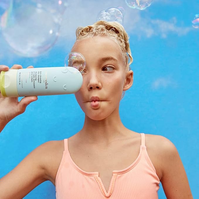 Evereden After Swim & Sports Kids Shampoo: With Cleansing Clay | Detoxifies Hair & Scalp from Chlorine, Dirt, and Sweat | Clean & Vegan Kid Shampoo for Daily Use and Any Hair Type-FemmiqueWomen