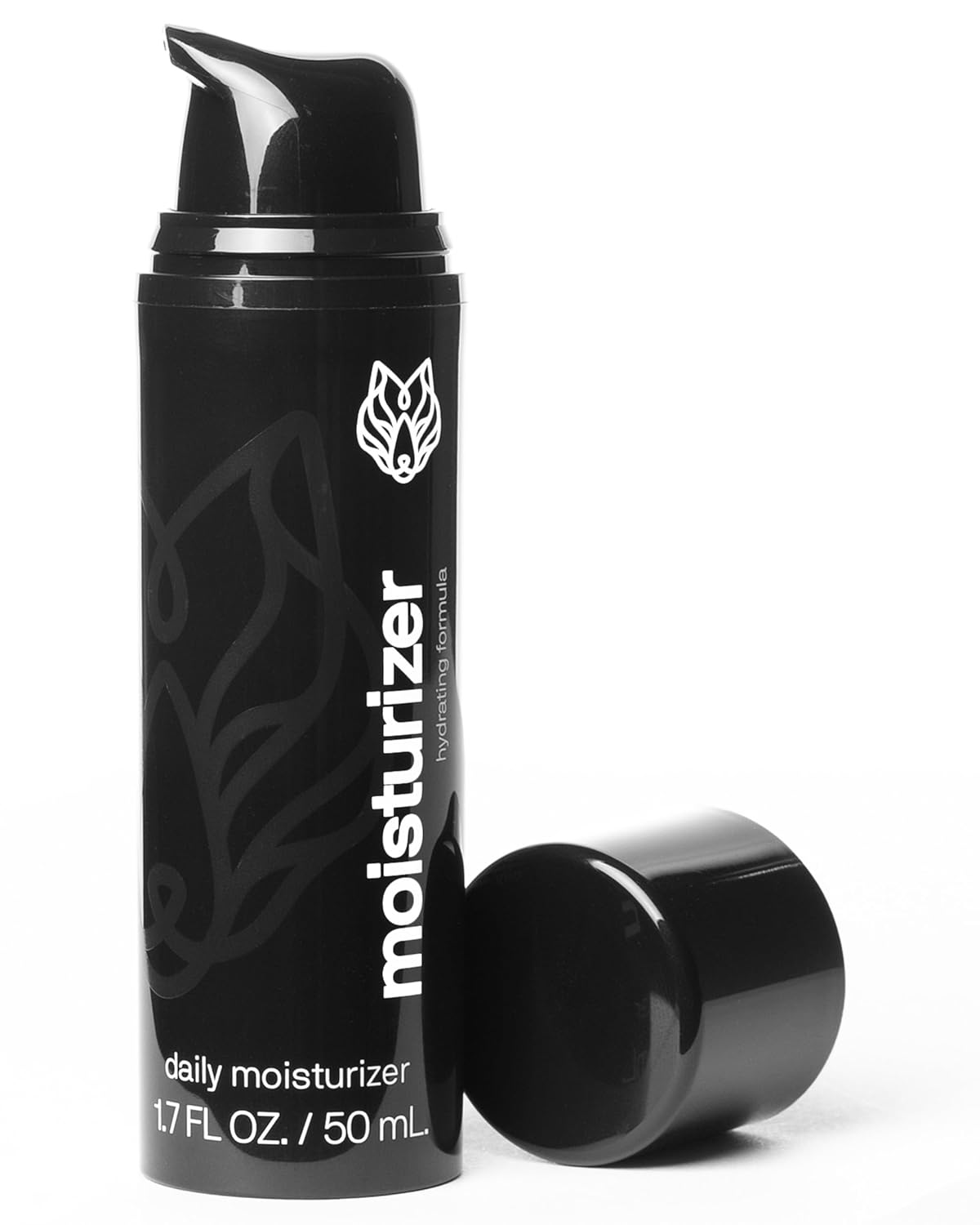 Black Wolf - Men’s Face Moisturizing Gel- 1.7 Fl Oz- Hyaluronic Acid and Aloe Vera Hydrate Your Skin and Leave It Feeling Smoother- Great for Oily Skin- Sulfate, & Cruelty Free, for Dry Skin-FemmiqueWomen