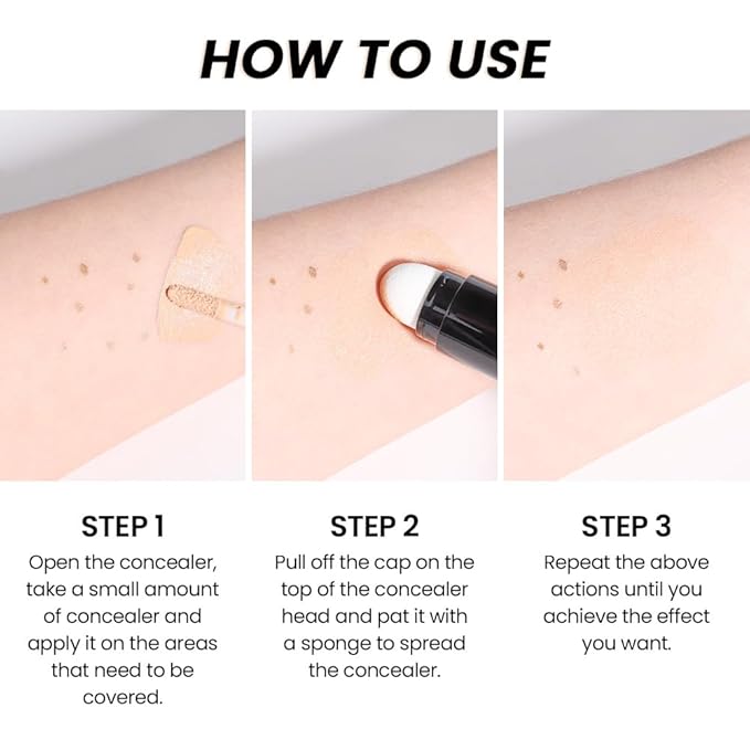 1 Pack Liquid Foundation Cream for Face Makeup,Durable Full Coverage Matte Concealer Make Up,Oil Control & Waterproof Base Primer -0.35 Fl.Oz (03#)-FemmiqueWomen