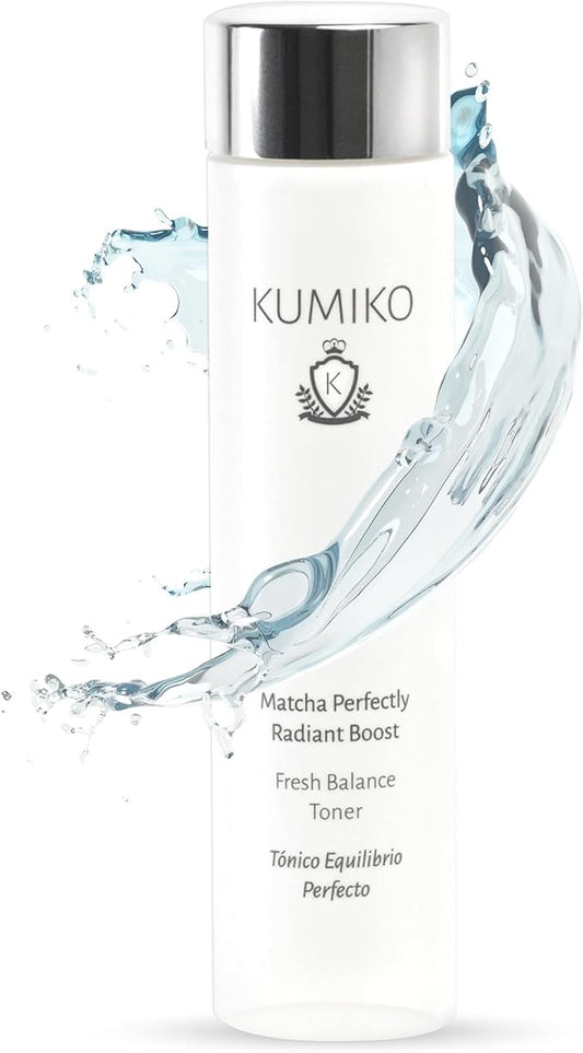 KUMIKO Ultimate Matcha Skin Care: Radiant Boost Face Toner Fresh Balance - Purifying & Refreshing Glow Essence - Hydrate, Balance, Replenish Skin - 7.84 oz - Soothe and Revitalize Your Skin-FemmiqueWomen