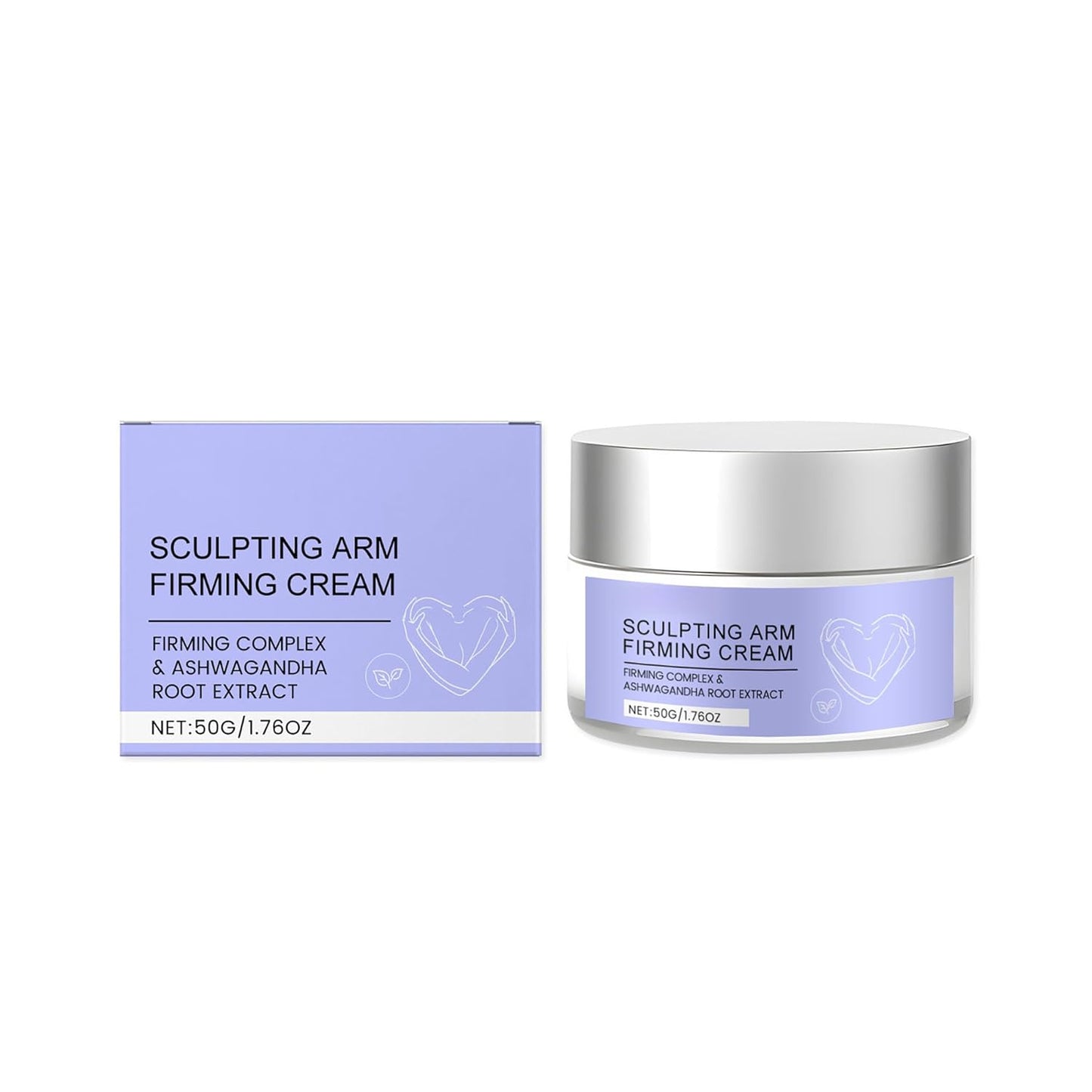 Arm Firming Cream, Face Moisturizing Cream, with Hyaluronic Acid & Retinol, Deeply Moisturizing & Firming & Lifting Skin, Lightening Wrinkles, Brightening Skin, 1.76 OZ, for All Skin Types.-FemmiqueWomen