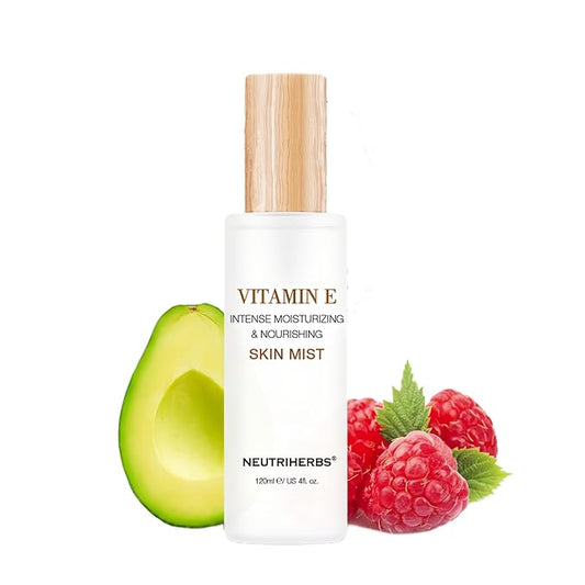Neutriherbs Face Mist Vitamin E Hydrating Face Mist Natural Facial Spray Mist Moisturizing Soothing Skin Care US 4 fl.oz-FemmiqueWomen