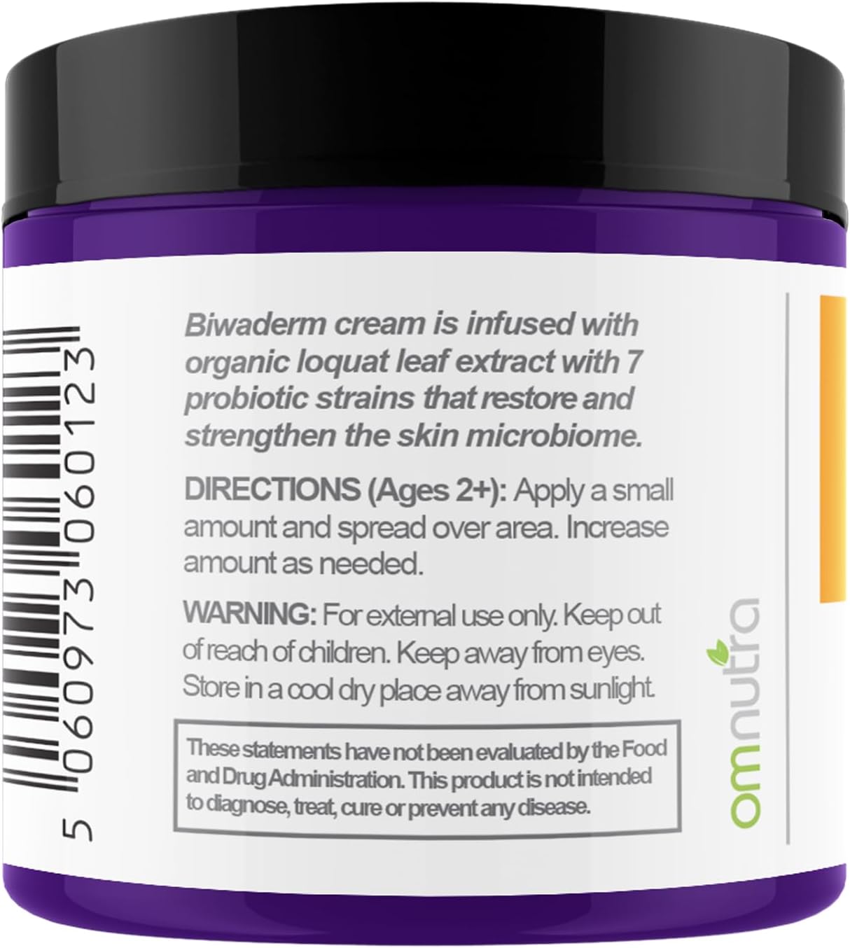 Biwaderm Probiotic Skin Cream - 4OZ Organic Based Topical Probiotics for Skin Care Eczema Treatment Psoriasis Treatment for Folliculitis Treatment Pure Aloe Vera Gel 4oz-FemmiqueWomen